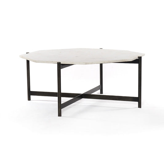 Adair Coffee Table, Hammered Grey